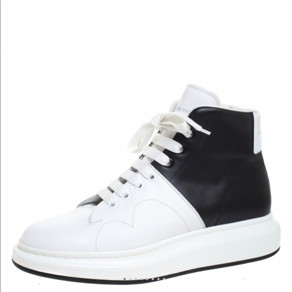 Alexander McQueen Authentic high top Mens sneakers